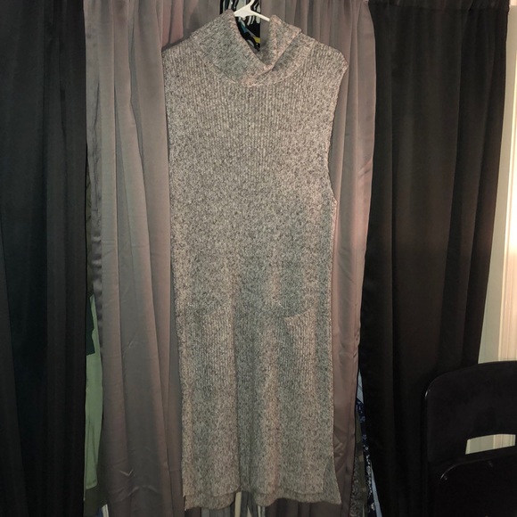 Atmosphere Dresses & Skirts - grey sleeveless sweater dress